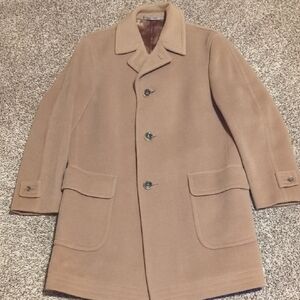 Men's Tan Pea Coat